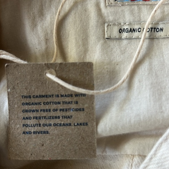 FAHERTY Overland Twill Jumpsuit Stretch Organic Cotton Natural  NWT Size S - Picture 12 of 13